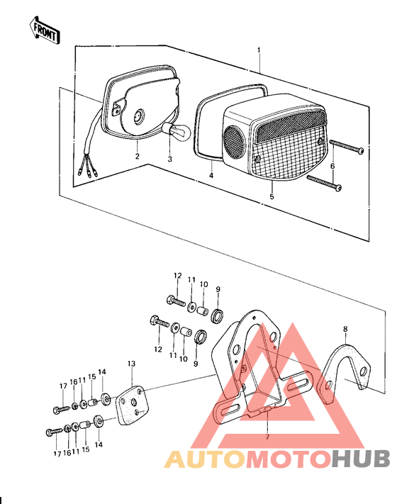 Taillight unit ass`y