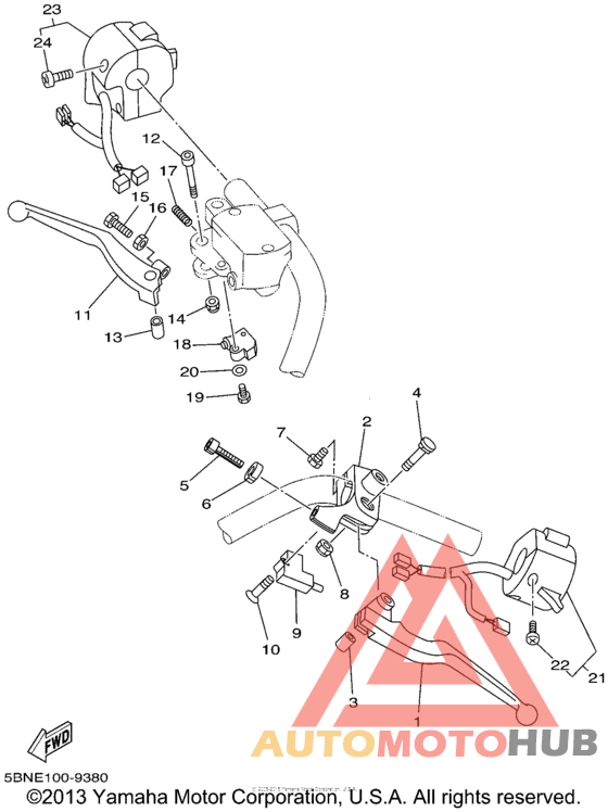 Рулевые переключатели