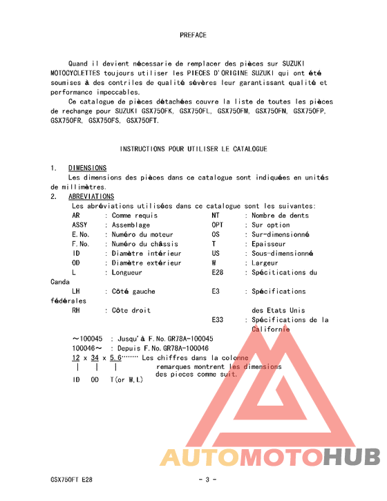 Catalog preface