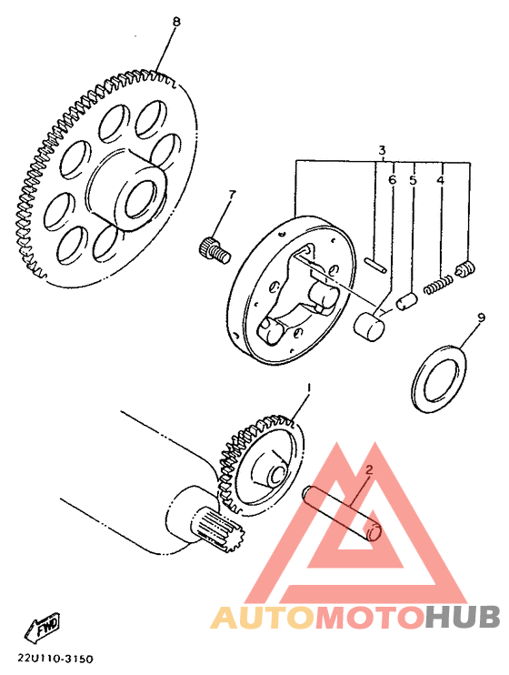 Муфта стартера