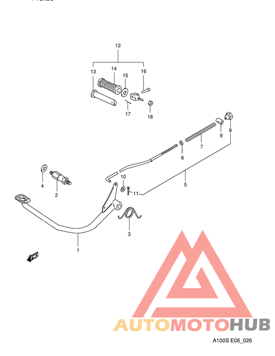 Передний суппорт