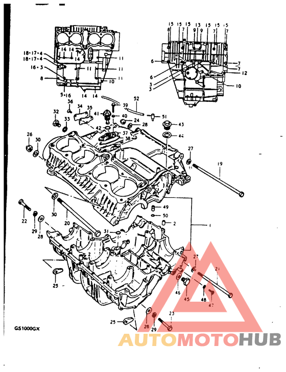 Картер двигателя