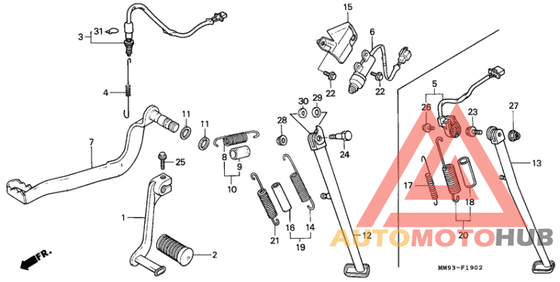Pedal/stand