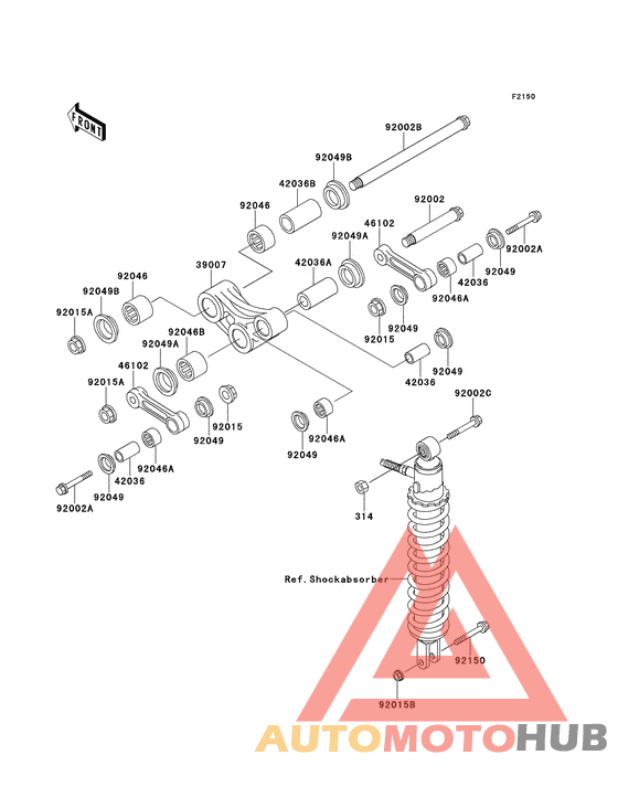 Suspension ignition coil