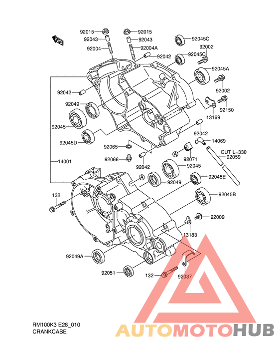 Картер двигателя