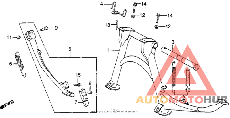 Main stand + side stand