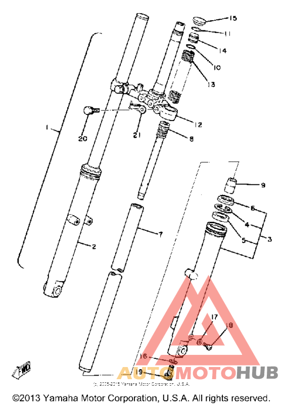 Передняя вилка