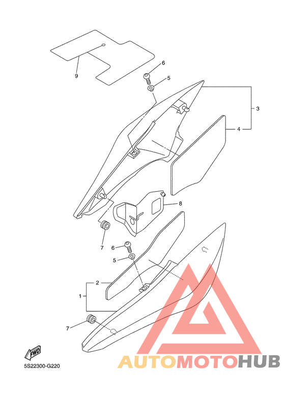 Боковые обтекатели