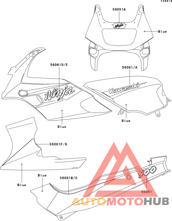 Decals(blue)(ex500-d4)