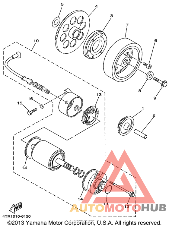 Муфта стартера