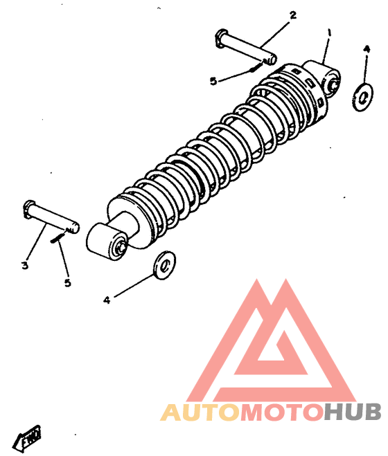 Suspension trasera