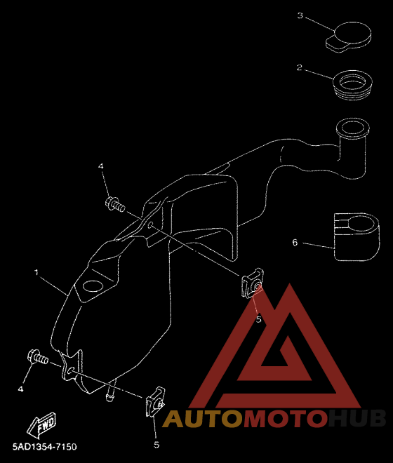 Бак масляный