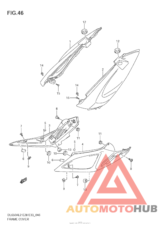 Обтекатель рамы
