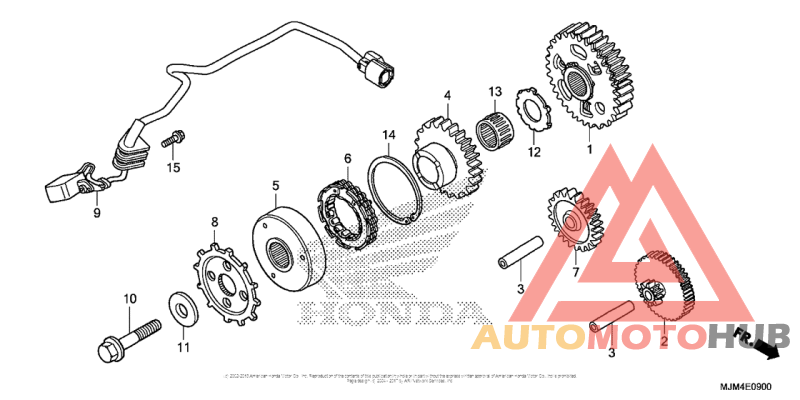 Муфта стартера