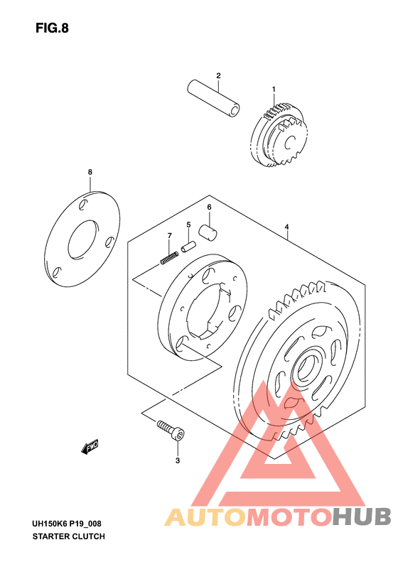 Муфта стартера