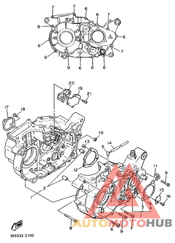 Картер двигателя
