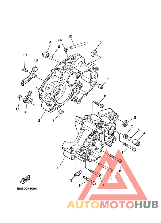 Картер двигателя