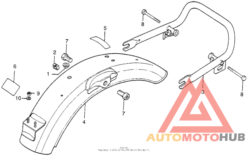 Задний бампер