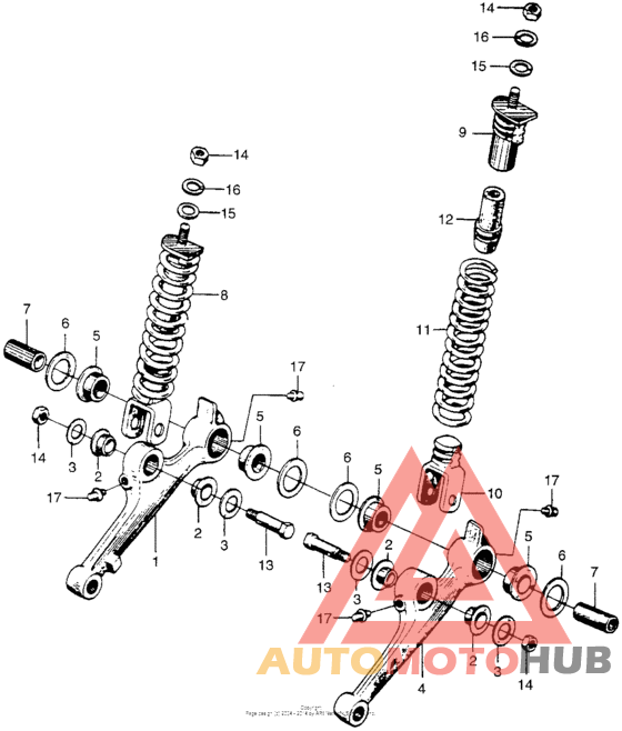 Front fork + front fender