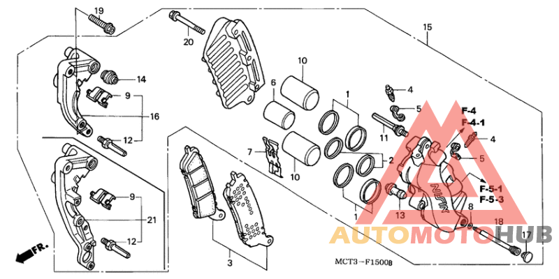 Передний суппорт