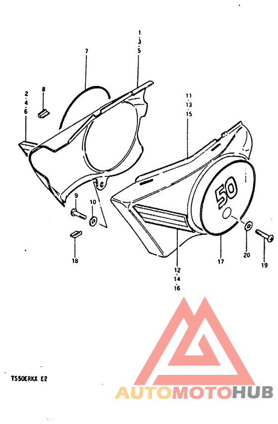 Обтекатель задний