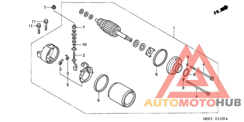 Стартерный мотор