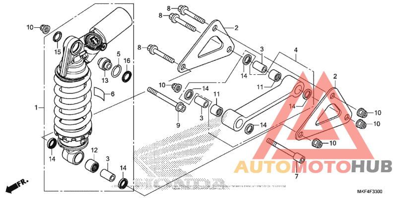 Rear Shock Absorber (1)