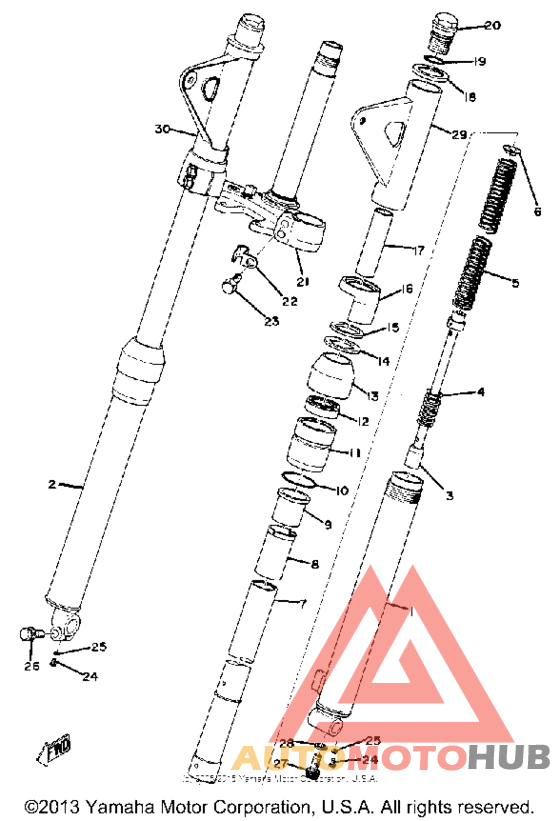 Передняя вилка