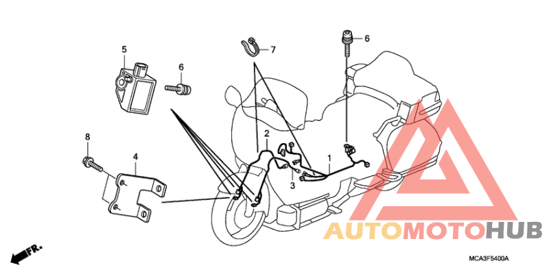 Airbag harness