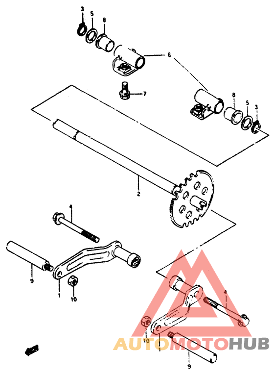 Brake pedal assy