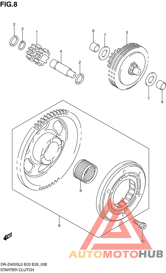 Муфта стартера
