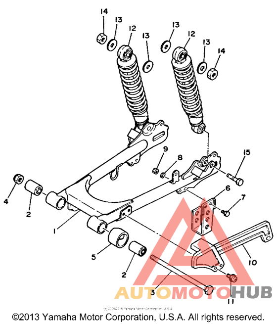 Swing arm - suspension