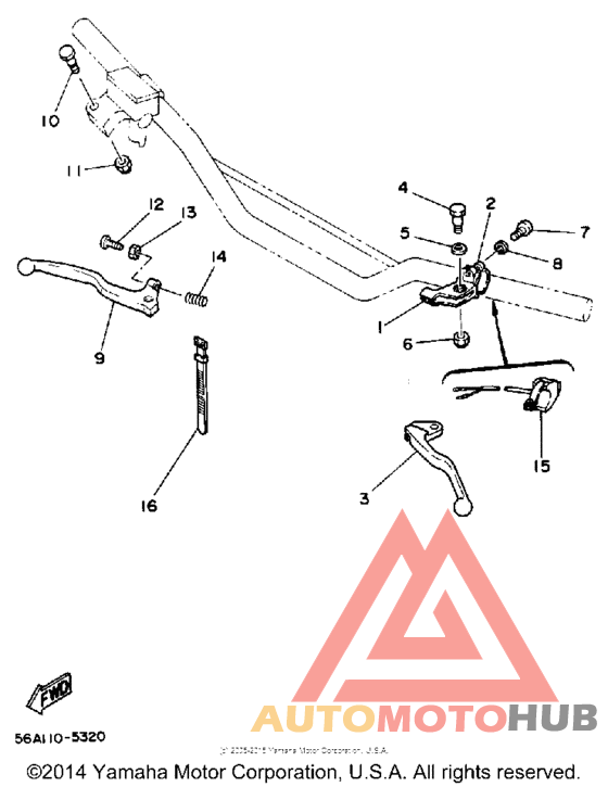 Handle switch-lever