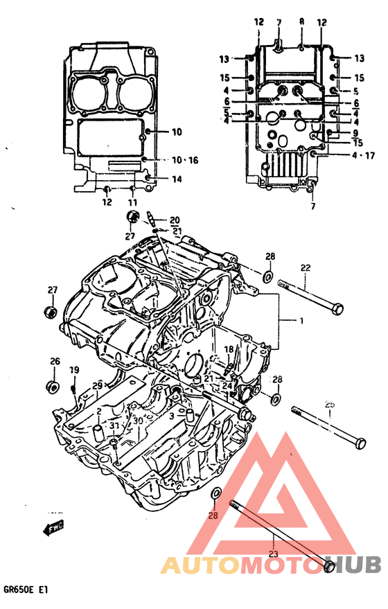 Картер двигателя