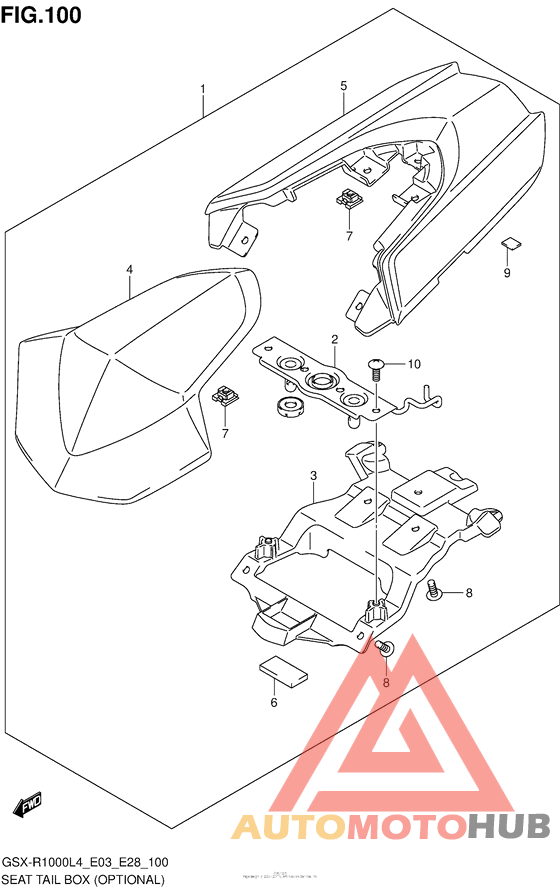 Seat Tail Box (Optional)