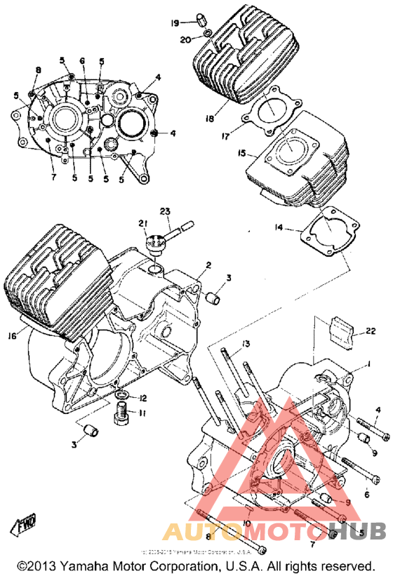 Cylinder-crankcase