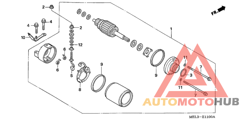 Стартерный мотор