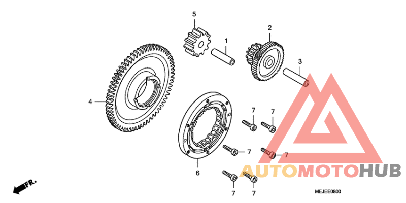 Муфта стартера