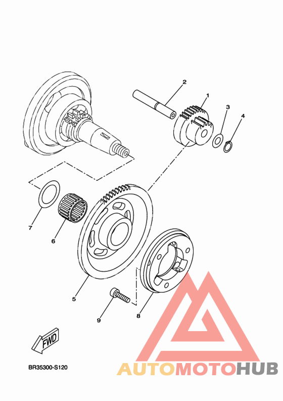 Муфта стартера