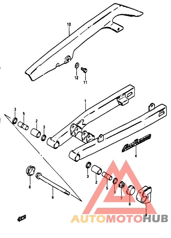 Маятник задний