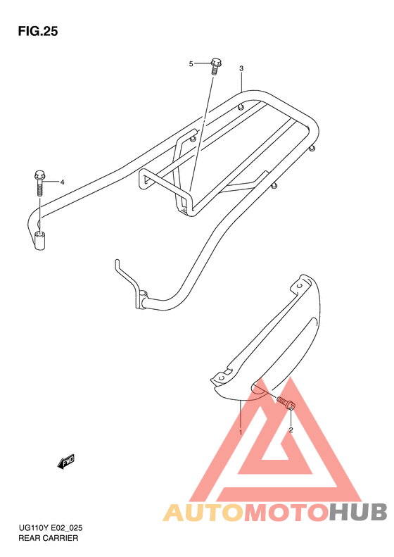 Rear carrier