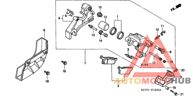 Задний суппорт