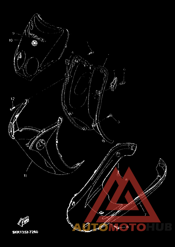 Щиток облицовочный