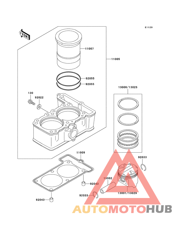 Цилиндр/поршень