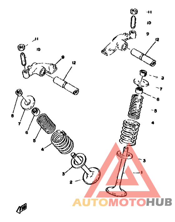 Valve, rocker