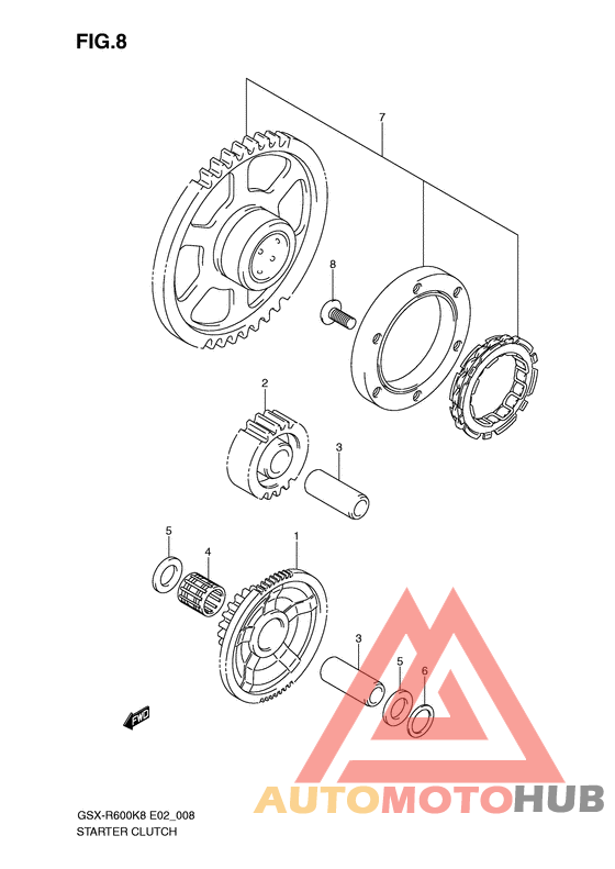Муфта стартера