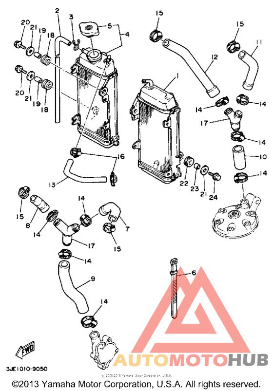 Radiator-hose