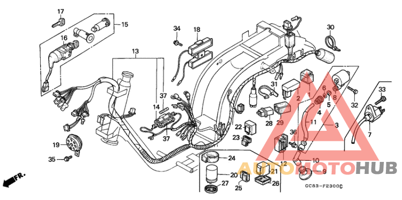 Wire harness/ ignition coil