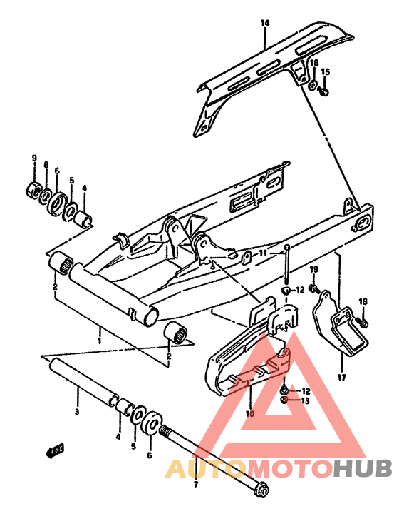 Маятник задний