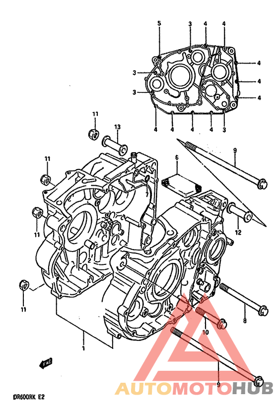 Картер двигателя